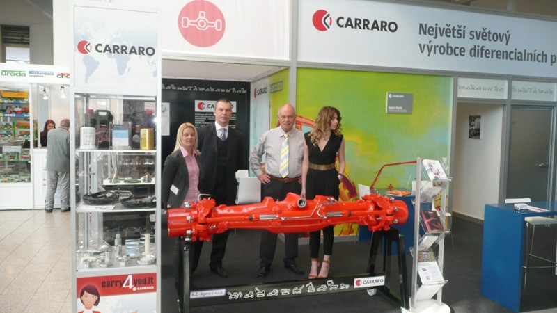 Stánek B.Z.Agency na veletrhu Techagro Brno 2014