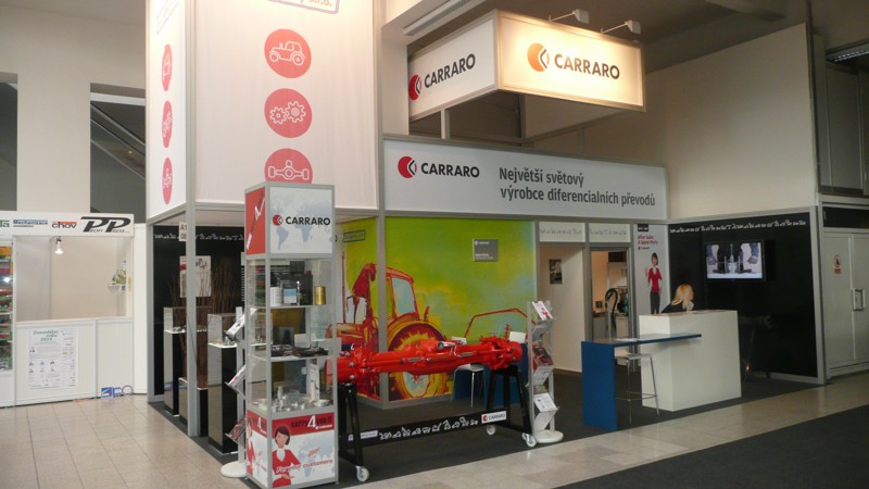 Stánek B.Z.Agency na veletrhu Techagro Brno 2014