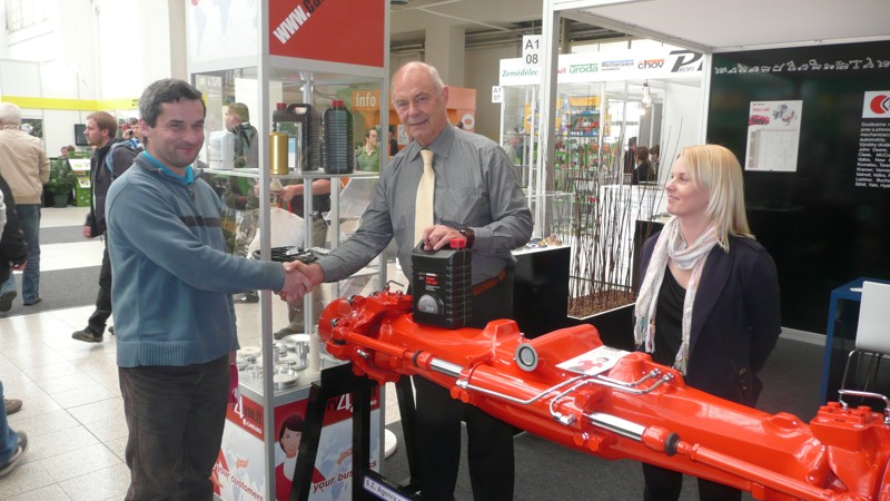 Stánek B.Z.Agency na veletrhu Techagro Brno 2014