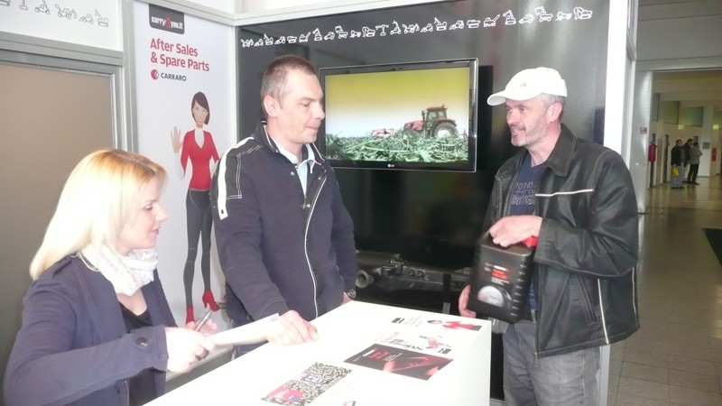 Stánek B.Z.Agency na veletrhu Techagro Brno 2014